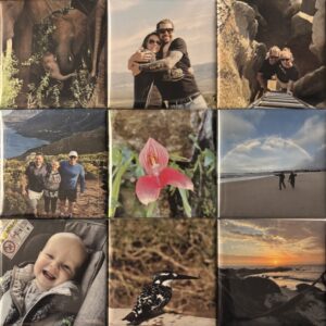 9 Personalised Photo Magnets